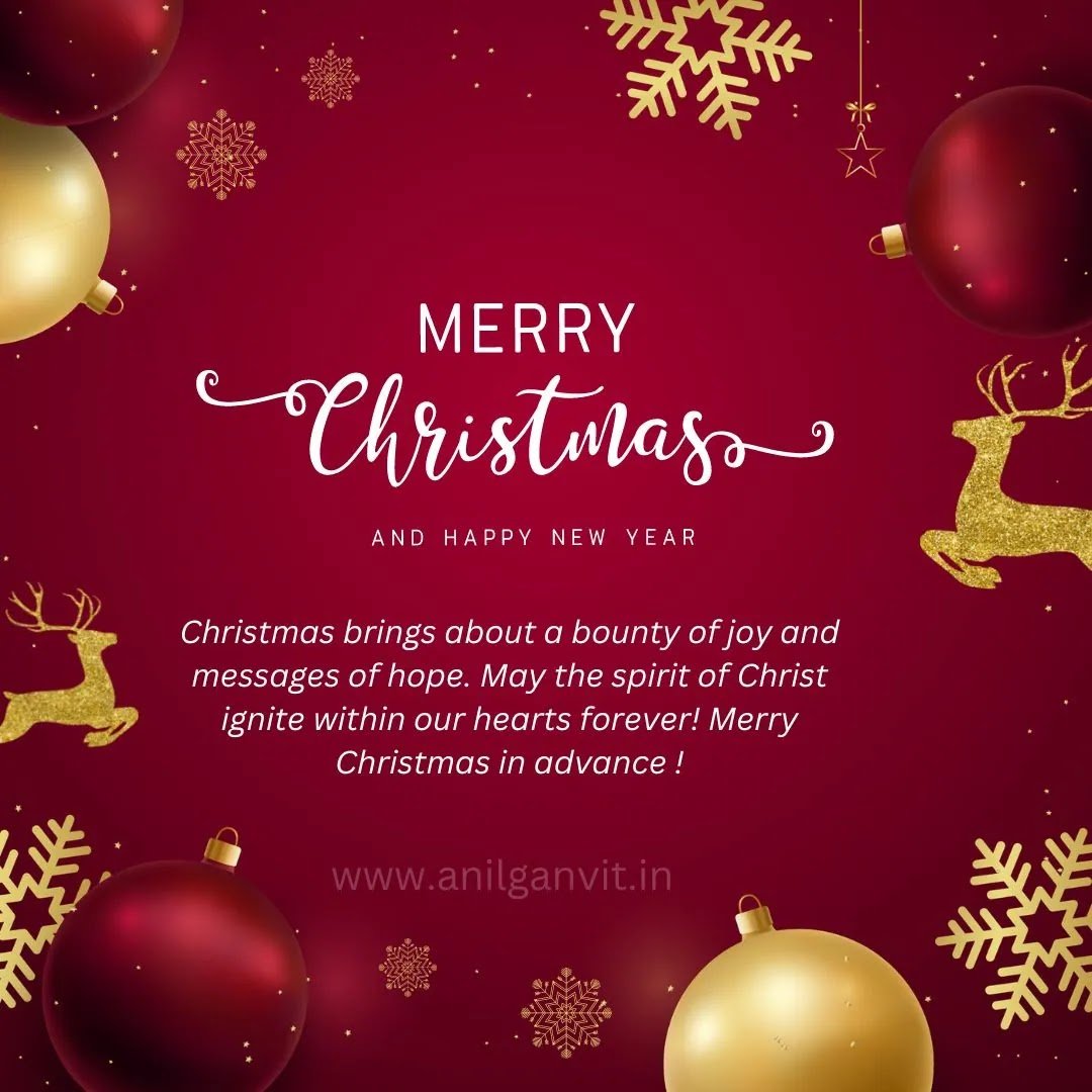 151+ Merry Christmas Wishes in Advance -2023 Merry Christmas Wishes for Friends