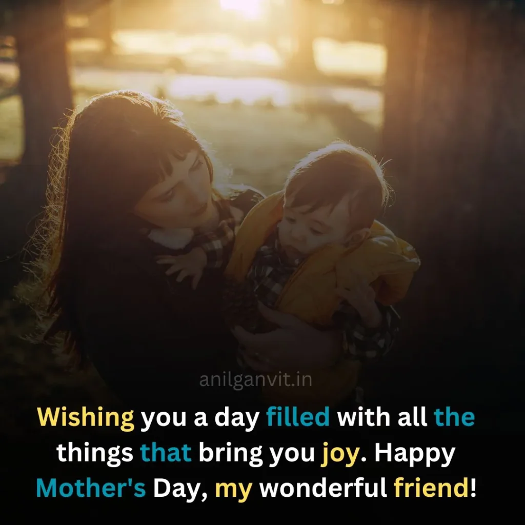 50+ Best Mother's day wishes from Friend in English mother's day wishes from friend