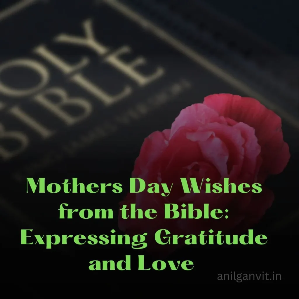 Mothers day wishes from the bible