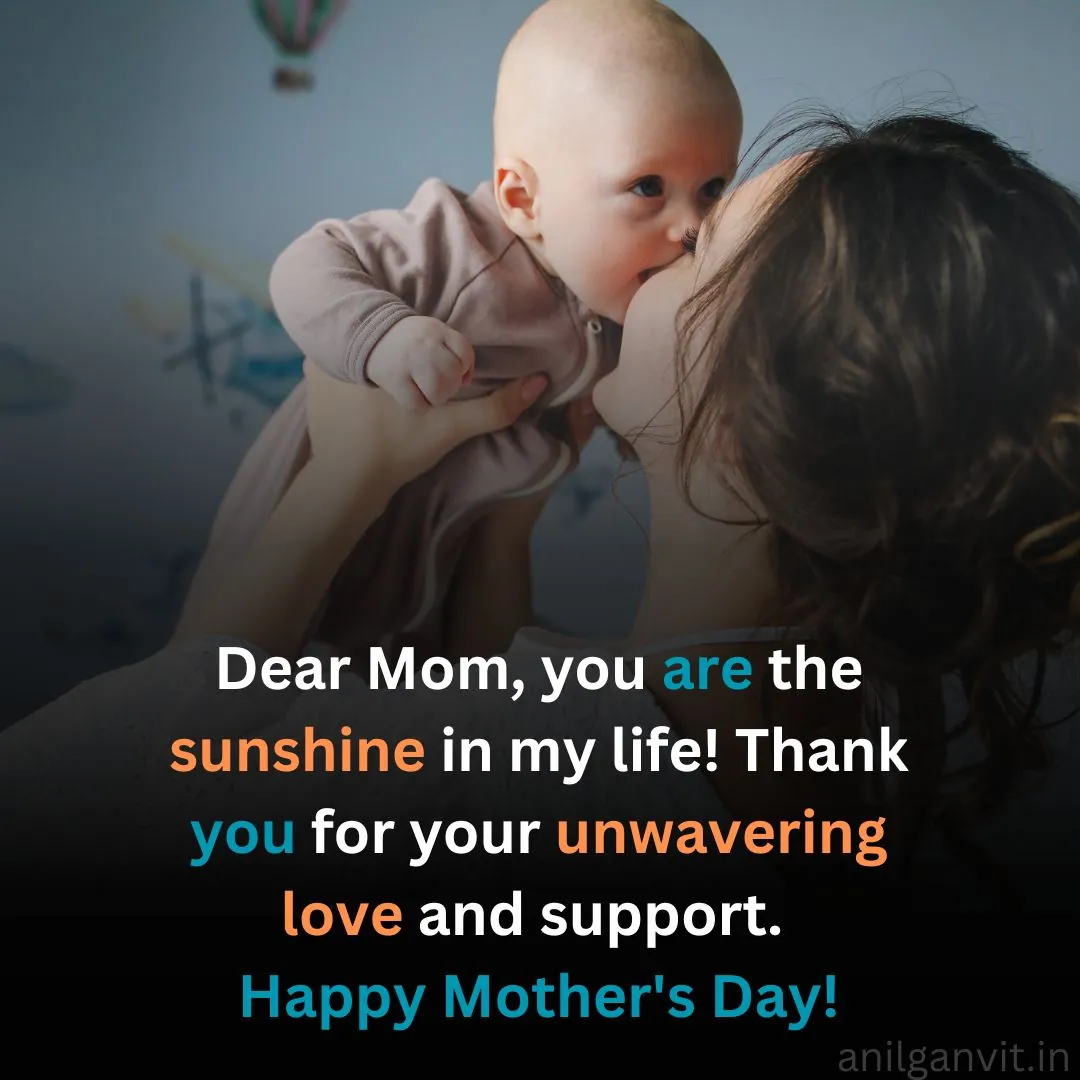 Mother's day wishes in English