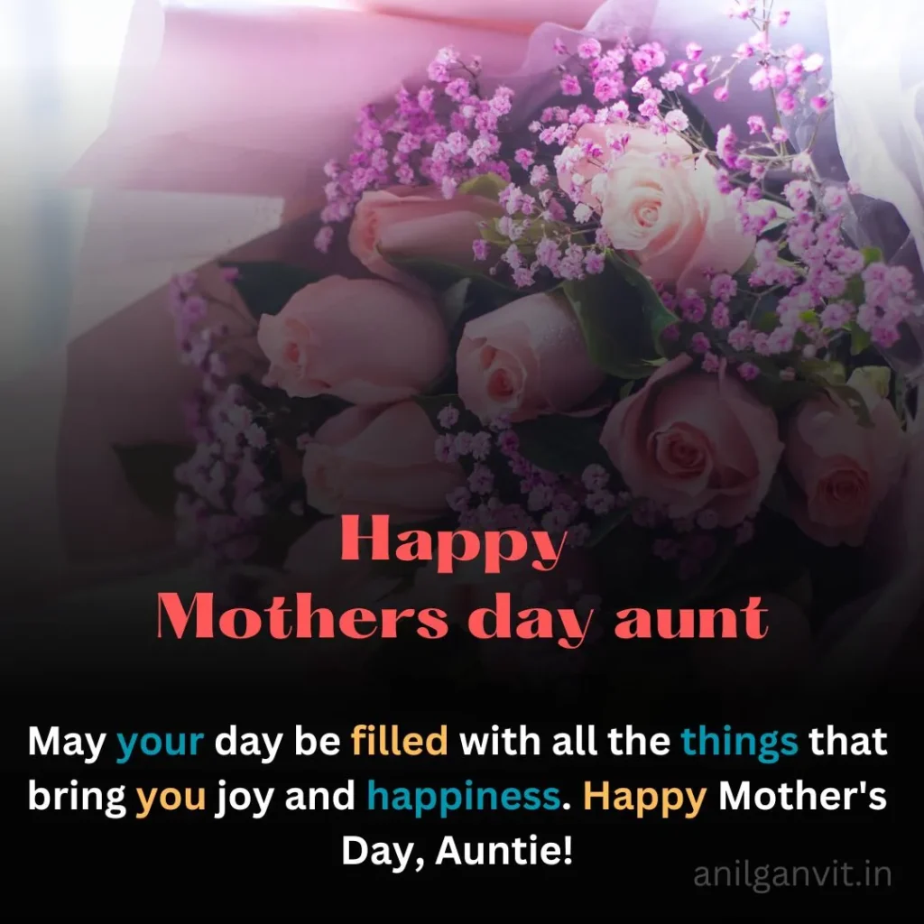 35+ Best Mothers day Wishes for Aunt in English mothers day wishes for aunt