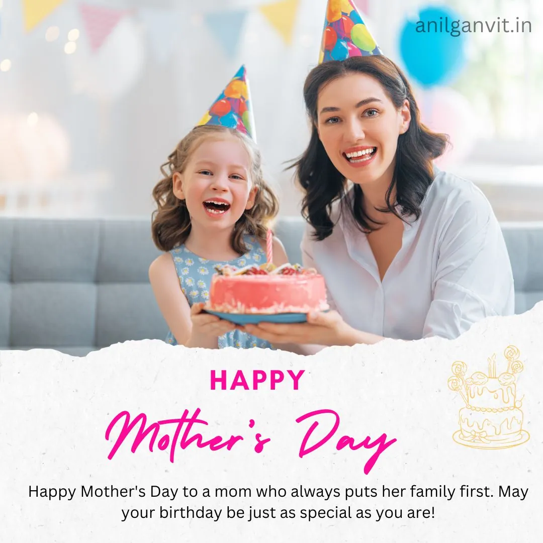 Happy Mothers day Birthday wishes images