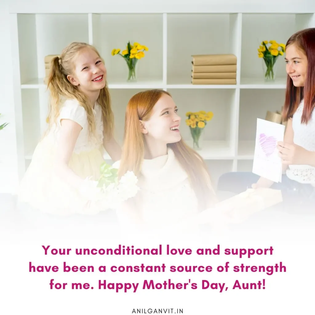 Mothers day wishes for aunt with images