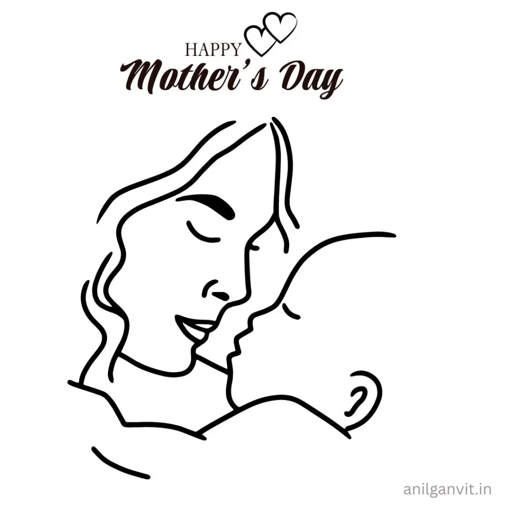 happy mothers day drawing