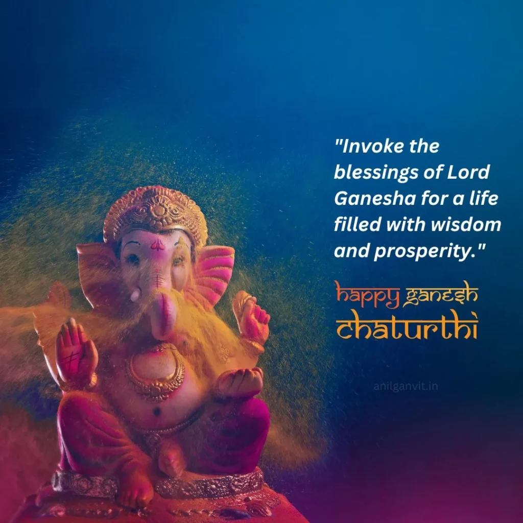 Lord Ganesha Blessing Quotes in English 2023 Lord Ganesha Blessing Quotes