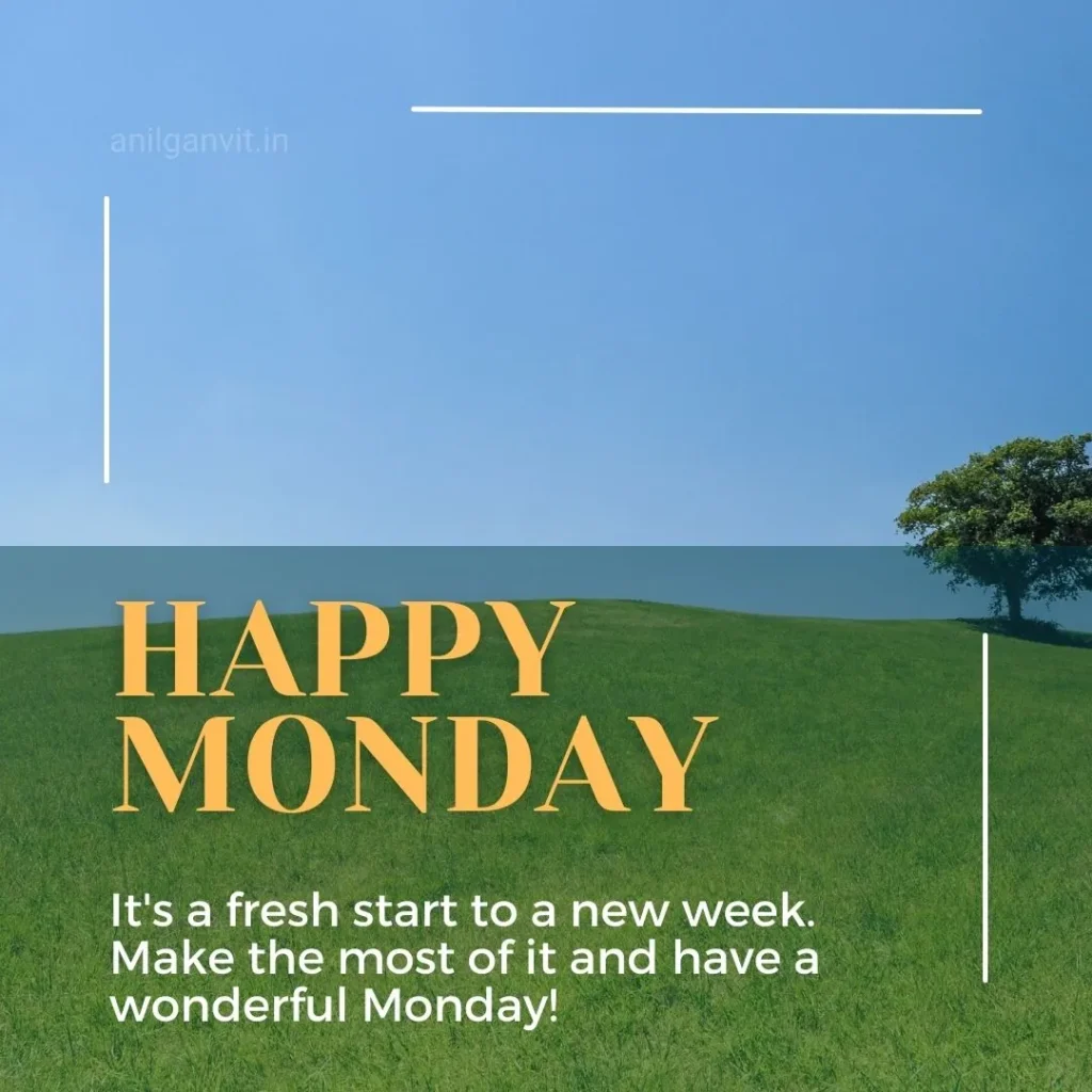 Happy Monday wishes in English happy monday wishes