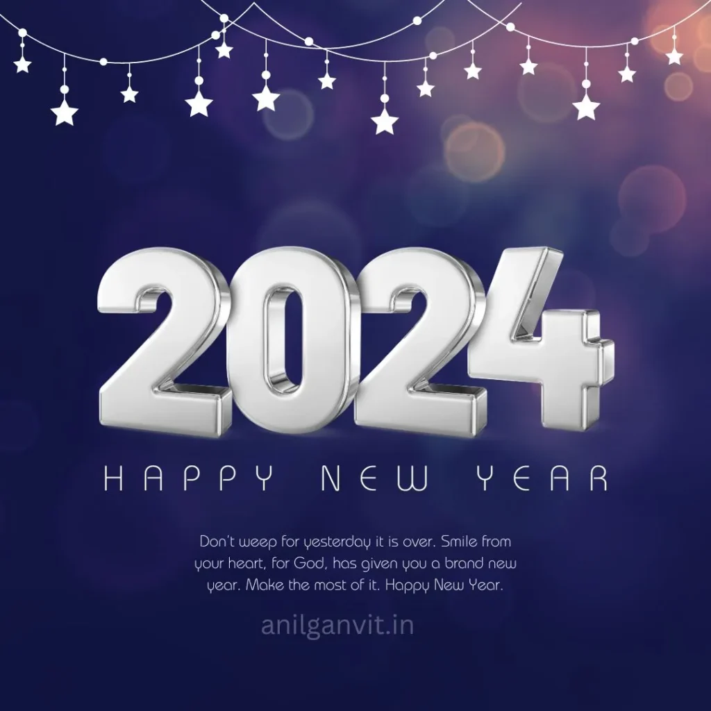 2024 New Year Wishes, Messages, Quotes, and Images to share with your frirnds & family on New Year's Day 2024 New Year Wishes