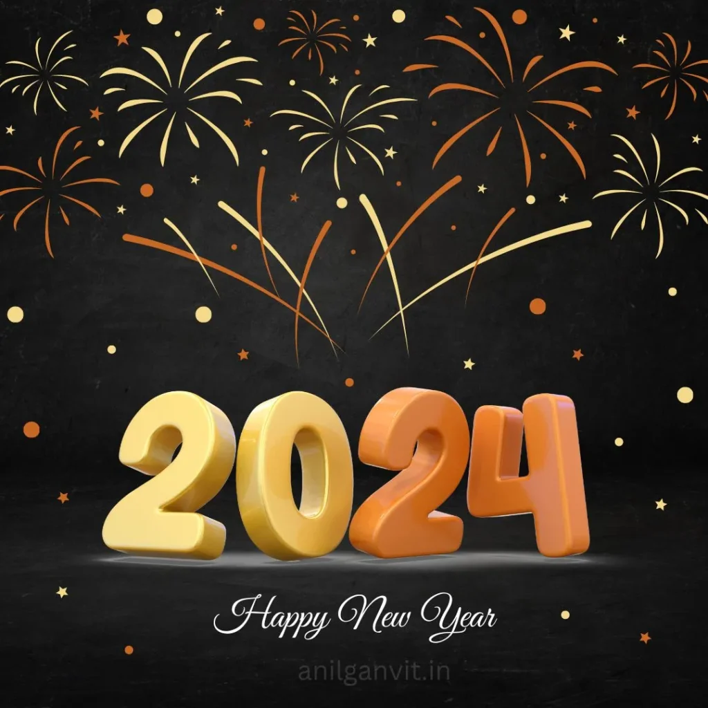 Latest Happy New Year Background -2024 Happy New Year Background